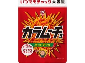 湖池屋 いつでもチャックカラムーチョ １３０ｇ×12入り 【全国送料無料】(一部地域別途)の画像