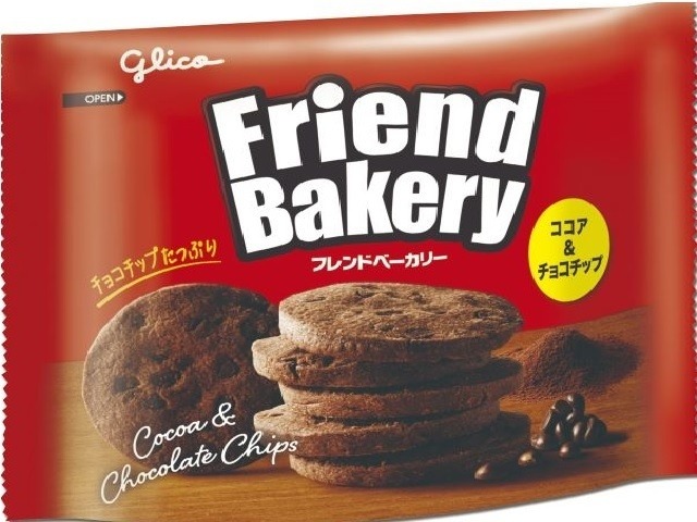 グリコ フレンドベーカリー＜ココア＆チョコチップ＞×120入り 【全国送料無料】(一部地域別途)の画像