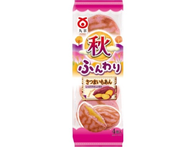 丸京 秋ふんわり焼き ４個×12入り 【全国送料無料】(一部地域別途)の画像