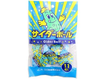 やおきん サイダーボール １１個 ×60 【送料込】(一部地域別途)の画像