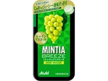 アサヒグループ食品 ミンティアブリーズ シャインマスカット ×8 【送料込】(一部地域別途)の画像