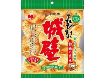 ひざつき 無選別城壁 白銀の京味１２０ｇ  ×20入り 【全国送料無料】(一部地域別途)の画像