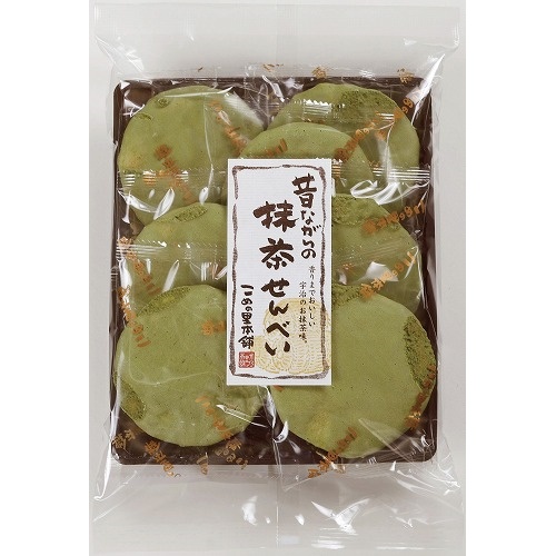 こめの里 抹茶煎餅 ７枚   ×12の画像