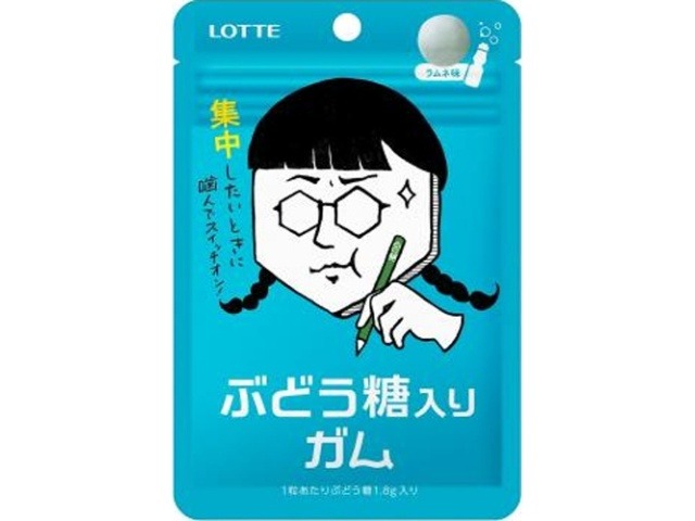 ロッテ ぶどう糖入りガム １８ｇ ×120 【送料込】(一部地域別途)の画像