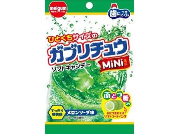明治ガム ガブリチュウＭｉＮｉメロンソーダ ２８ｇ×10入り 【全国送料無料】(一部地域別途)の画像
