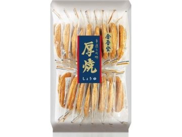 金吾堂 大袋厚焼しょうゆ １７枚×6入り 【全国送料無料】(一部地域別途)の画像