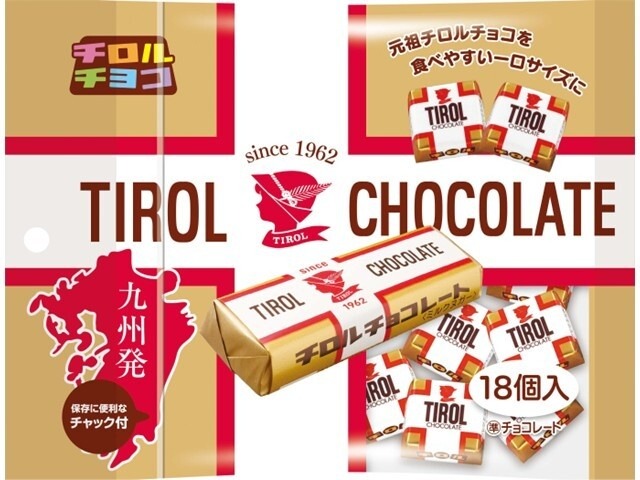 チロル チロルチョコ ミルクヌガーパック１８個 ×40 【送料込】(一部地域別途)の画像