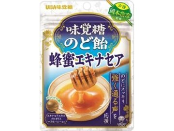 味覚糖 のど飴 蜂蜜エキナセア６１ｇ×72入り 【全国送料無料】(一部地域別途)の画像