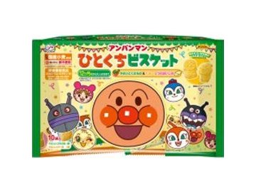 不二家 アンパンマンひとくちビスケット １０Ｐ×30入り 【全国送料無料】(一部地域別途)の画像