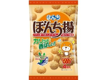 ぼんち ４パックぼんち揚 ８０ｇ×12入り 【全国送料無料】(一部地域別途)の画像