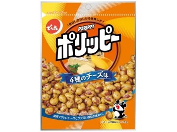 でん六 ポリッピー ４種のチーズ味７５ｇ×48入り 【全国送料無料】(一部地域別途)の画像