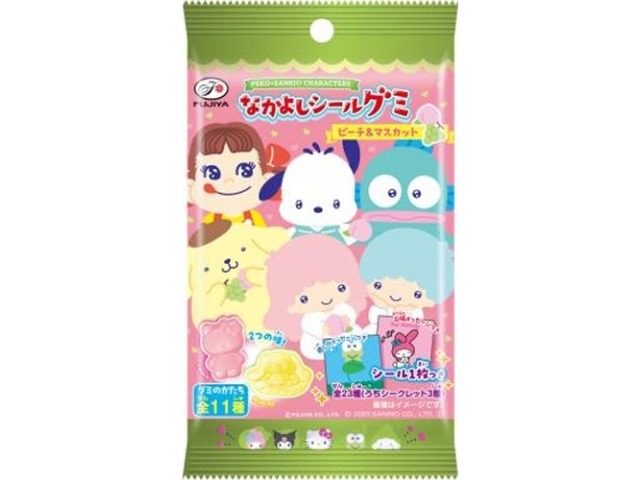 不二家 ペコサンリオグミ（ピーチ＆マスカット）６粒×160入り 【全国送料無料】(一部地域別途)の画像