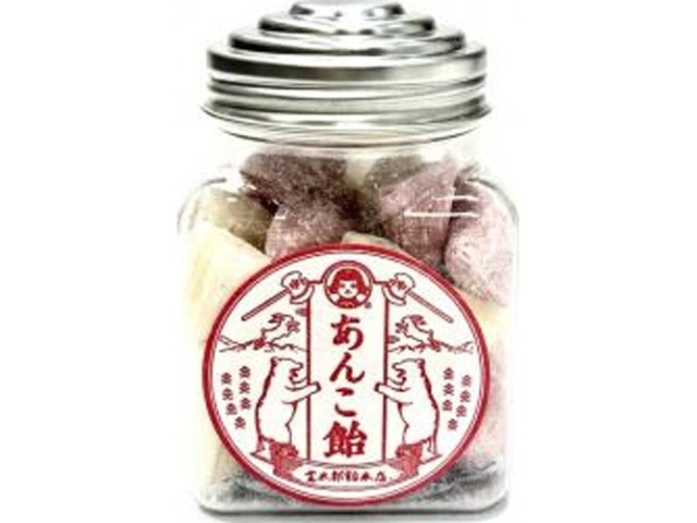 ★金太郎飴 レトロボトルあんこ飴１３０ｇ  ×16入り 【全国送料無料】(一部地域別途)の画像