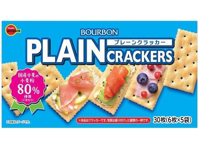 ブルボン プレーンクラッカー ３０枚×25入り 【全国送料無料】(一部地域別途)の画像