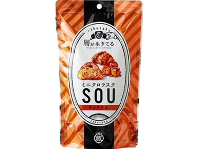 リノ 蔵屋ミニクロラスク キャラメル６０ｇ×120入り 【全国送料無料】(一部地域別途)の画像