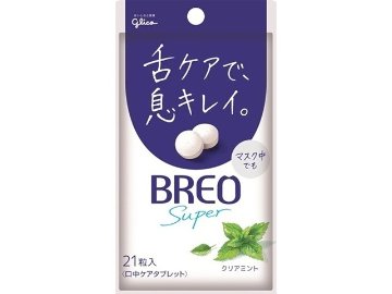 グリコ ＢＲＥＯ ＳＵＰＥＲ クリアミント２１粒 ×60 【送料込】(一部地域別途)の画像