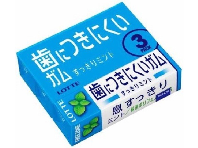 ロッテ フリーゾーンガム ミント３Ｐ ×100 【送料込】(一部地域別途)の画像