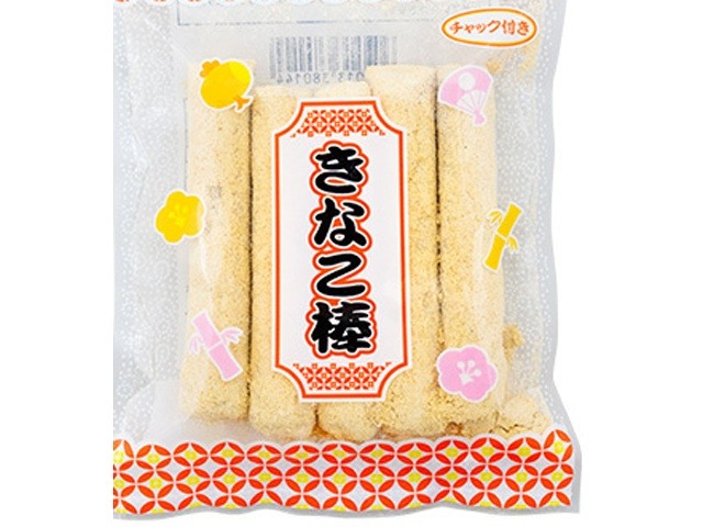 やおきん ５本きなこ棒 チャック付  ×60入り 【全国送料無料】(一部地域別途)の画像