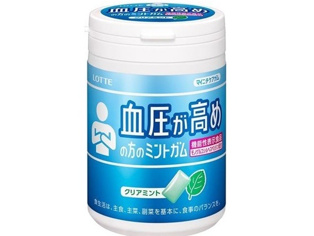ロッテ マイニチケアガム 血圧が高めの方Ｂ１２５ｇ×36入り 【全国送料無料】(一部地域別途)の画像