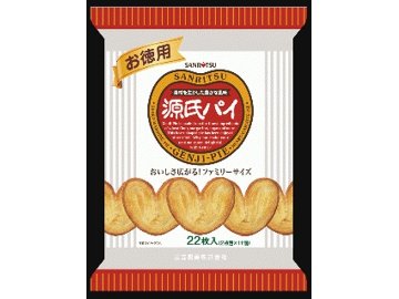 三立製菓 お徳用源氏パイ ２２枚  ×12入り 【全国送料無料】(一部地域別途)の画像