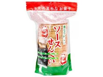 五十鈴製菓 ソースせんべいソース付×30入り 【全国送料無料】(一部地域別途)の画像
