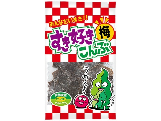 やおきん すき好き梅こんぶ １４ｇ×20入り 【全国送料無料】(一部地域別途)の画像