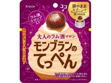 クラシエフーズ販売 モンブランのてっぺん６５ｇ×96入り 【全国送料無料】(一部地域別途)の画像
