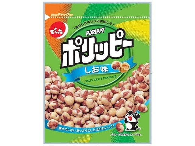 でん六 ポリッピー しお味８５ｇ×48入り 【全国送料無料】(一部地域別途)の画像