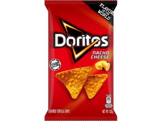 ドリトス １２０ｇナチョチーズ味×12入り 【全国送料無料】(一部地域別途)の画像