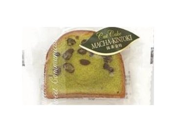 ★名月製菓 カットケーキ 抹茶金時１個×10入り 【全国送料無料】(一部地域別途)の画像