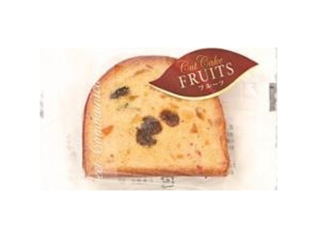 ★名月製菓 カットケーキ フルーツ１個×10入り 【全国送料無料】(一部地域別途)の画像