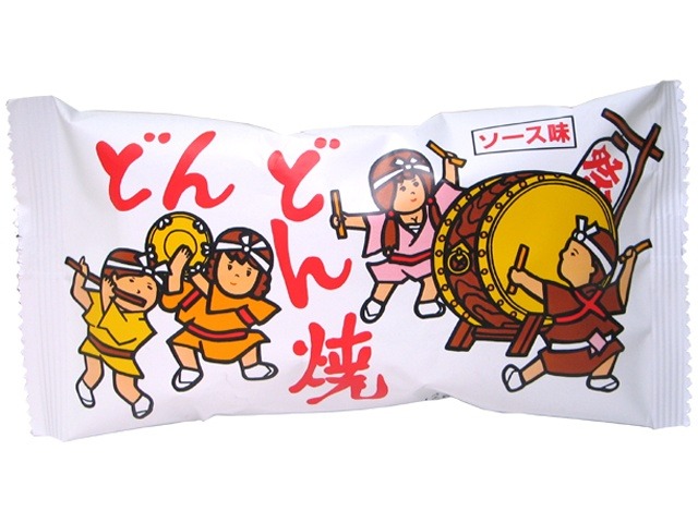 菓道 どんどん焼 ×15入り 【全国送料無料】(一部地域別途)の画像