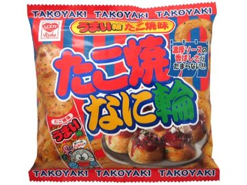 やおきん うまい輪 タコヤキ味２０ｇ ×30入り 【全国送料無料】(一部地域別途)の画像