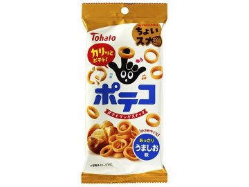 東ハト ちょいスナ ポテコ うましお味４０ｇ×6入り 【全国送料無料】(一部地域別途)の画像