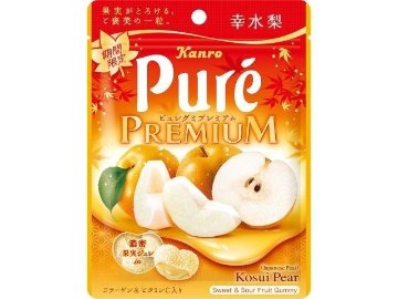カンロ ピュレグミプレミアム 幸水梨５４ｇ ×6入り 【全国送料無料】(一部地域別途)の画像