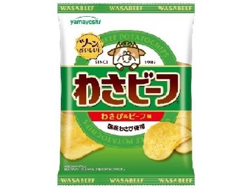 山芳 ポテト わさビーフ５０ｇ×12入り 【全国送料無料】(一部地域別途)の画像