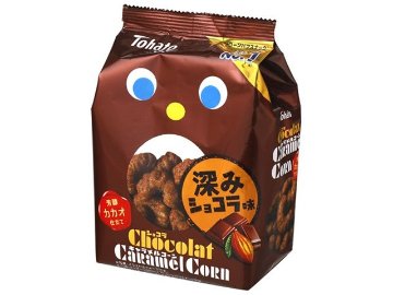 東ハト ショコラキャラメルコーン６５ｇ  ×12入り 【全国送料無料】(一部地域別途)の画像