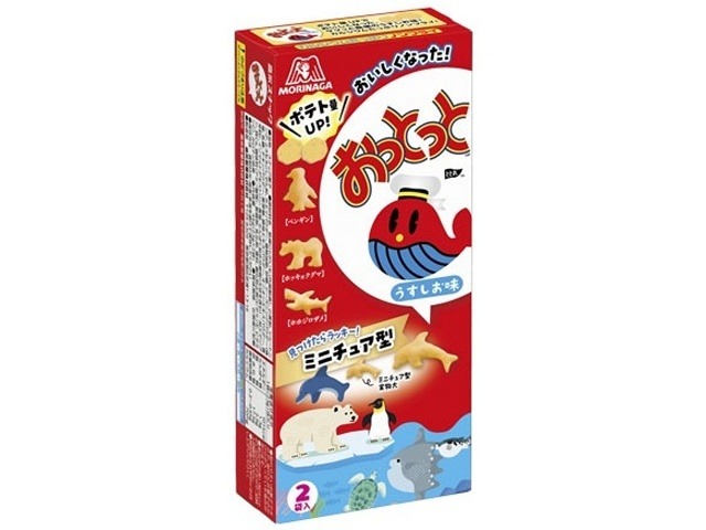 森永 おっとっと うすしお味４６ｇ  ×10入り 【全国送料無料】(一部地域別途)の画像