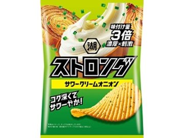 湖池屋 ストロング サワークリームオニオン５３ｇ×12入り 【全国送料無料】(一部地域別途)の画像