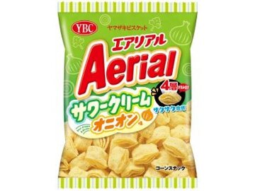 ＹＢＣ エアリアル サワークリームオニオン６５ｇ×12入り 【全国送料無料】(一部地域別途)の画像