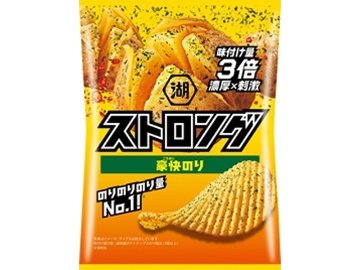 湖池屋 ストロング 豪快のり５３ｇ  ×12入り 【全国送料無料】(一部地域別途)の画像