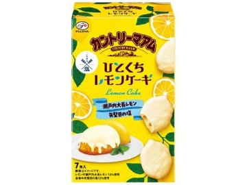 不二家 カントリーマアムひとくちレモンケーキ ７枚×60入り 【全国送料無料】(一部地域別途)の画像