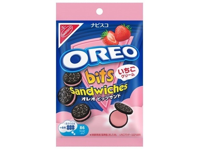 オレオ ビッツサンド いちご６５ｇ×10入り 【全国送料無料】(一部地域別途)の画像