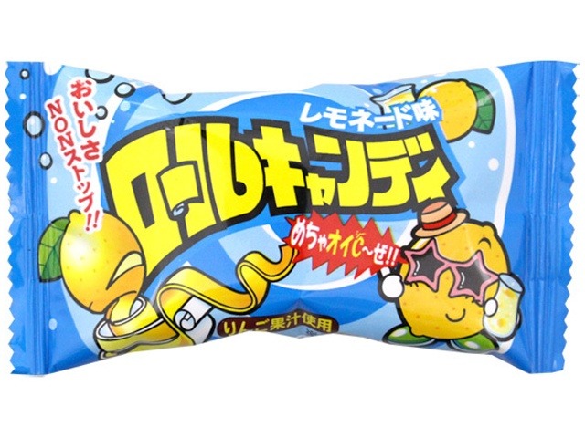 やおきん ロールキャンディ レモネード味×24入り 【全国送料無料】(一部地域別途)の画像