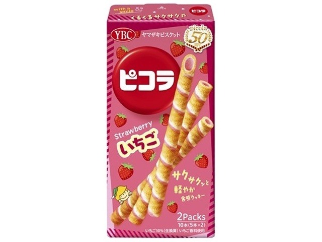 ＹＢＣ ピコラ いちご１０本  ×10入り 【全国送料無料】(一部地域別途)の画像