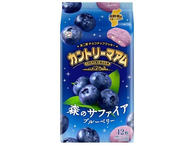 不二家 カントリーマアム 森のサファイア１２枚×20入り 【全国送料無料】(一部地域別途)の画像