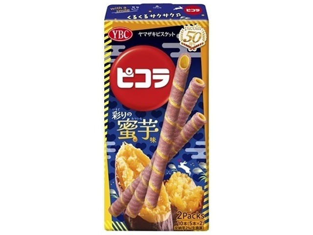 ＹＢＣ ピコラ 蜜芋味１０本 ×10入り 【全国送料無料】(一部地域別途)の画像