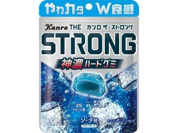 カンロ ザ・ストロンググミ ソーダ ７０ｇ×6入り 【全国送料無料】(一部地域別途)の画像