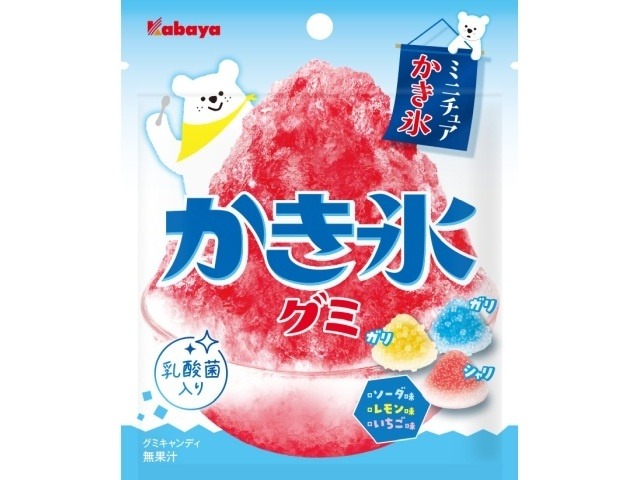 カバヤ かき氷グミ ５５ｇ×10入り 【全国送料無料】(一部地域別途)の画像