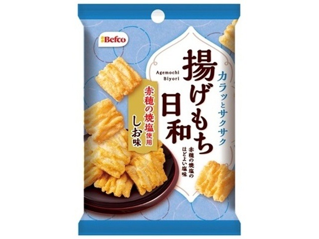 栗山米菓 揚げもち日和 しお味６０ｇ ×16入り 【全国送料無料】(一部地域別途)の画像